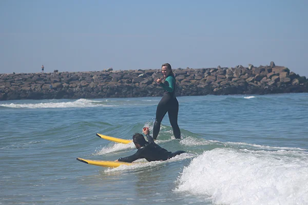 The learning curve for the beginner surfer
